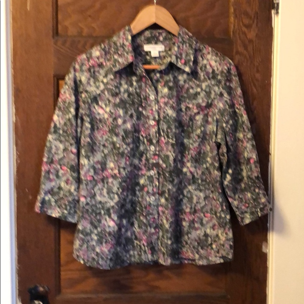 Shaped blouse